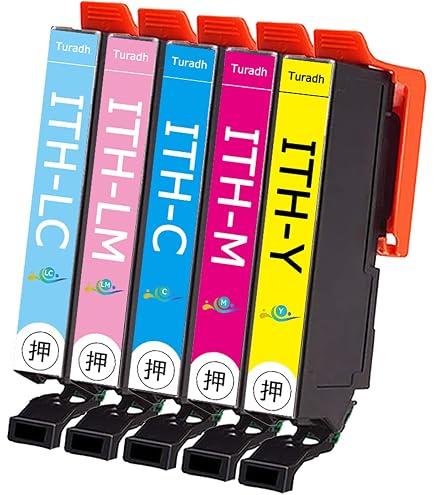 Amazon.co.jp: ITH-6CL エプソン 用 インク イチョウ 6色セット (合計6