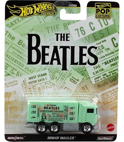 Amazon | Hot Wheels The Beatles Series VW T1 Panel Bus 5/5, Gray