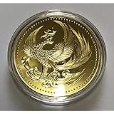 日本金貨 鳳凰 菊御紋 24K ゴールドコイン メダル レプリカ
