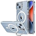 【レンズスタンド内蔵】ESR iPhone 14 / 13 ケース MagSafe 対応 角度調整可能 3WAY置き HaloLock搭載 米軍MIL規格の保護 耐衝撃 カメラリング 傷防止背面 ストラップホール付き アイフォン14 13 用 6.1