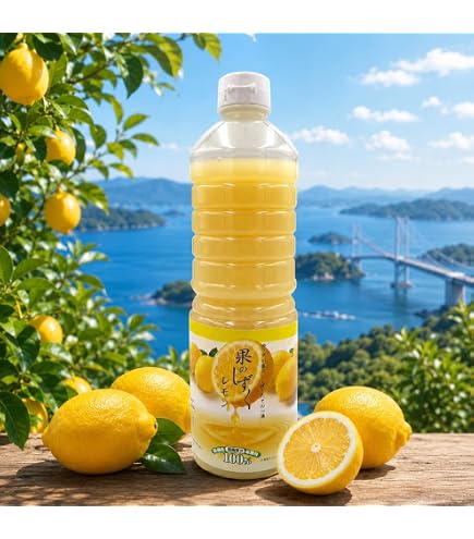 Amazon | 無農薬レモン果汁ストレート100%国産 720ml 愛媛県産レモン
