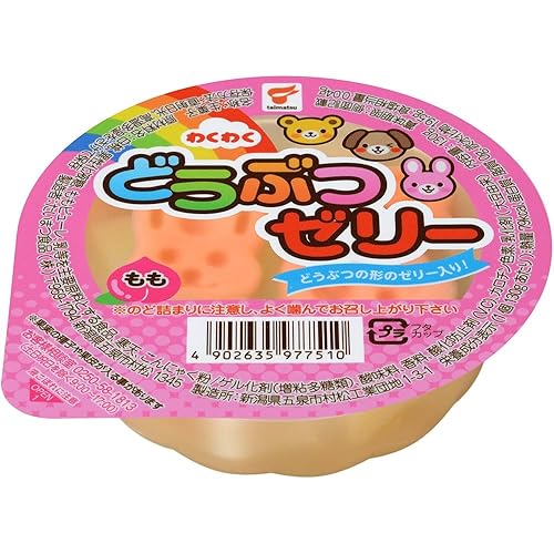 たいまつ わくわくどうぶつゼリー もも