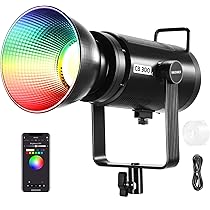 Amazon | NEEWER CB300C 300W RGB LED撮影用ライト COBビデオ