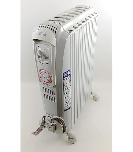 Amazon | DeLonghi オイルラジエターヒーター F字型フィン11枚 【4～10