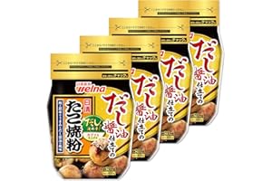 日清 だし醤油仕立てのたこ焼粉 400g×4袋