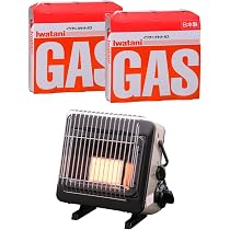 Amazon | 【セット買い】イワタニ Iwatani 岩谷 カセットガスストーブ