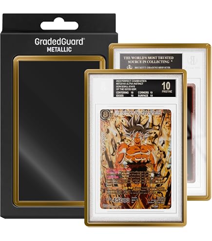 GradedGuard llic Gold PSA専用　保護ケース Amazon.co.jp: PSAスラブ保護ケース、クリアで深い色、光沢仕上げ