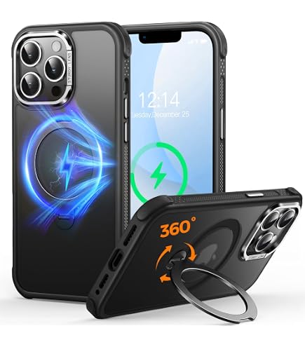 Amazon.co.jp: SURITCH 磁気ケースiPhone 13 proと互換性 とカメラ保護