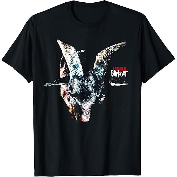 Amazon | Slipknot Iowa Goat グラフィック Tシャツ | Tシャツ