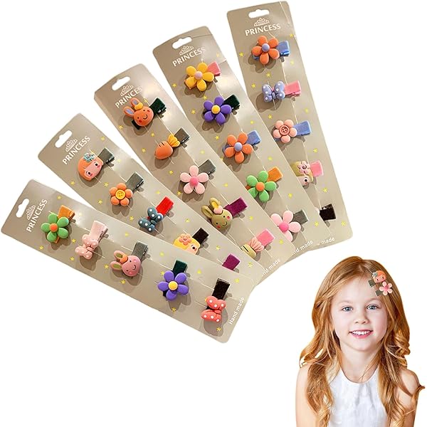 Amazon.co.jp: ベビー ヘアクリップ 25点セット ヘアピン