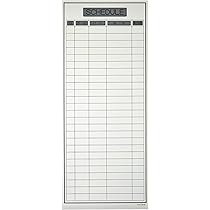 Amazon | ミツヤ マグネットシート スケジュールボード ロッカー