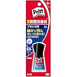 プラス プリット 強力瞬間接着剤 ブラシ付き 5g 液状 多用途タイプ 29-762