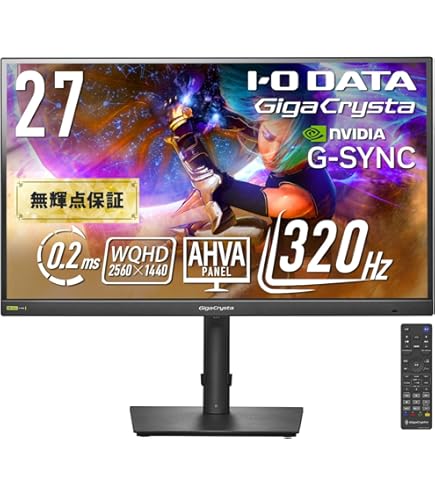 Amazon.co.jp: 【セット買い】 IODATA GigaCrysta MiniLED ゲーミング