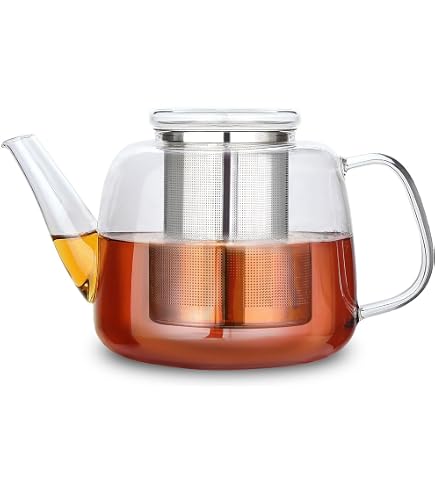 Amazon | Mono Filio交換用ガラスLargeティーポット1.5 L (50オンス