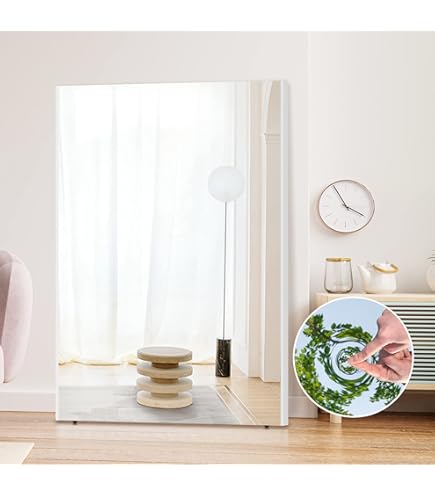 Amazon.co.jp: 全身鏡 姿見鏡 ダンス練習 スタンドミラー キャスター