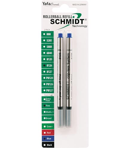 Amazon | Schmidt キャップレス ローラーボールペン | 詰め替えインク