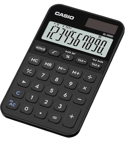 Amazon.co.jp: 無印良品 電卓 12桁 黒 幅108×奥行173×厚さ12mm BO‐192B