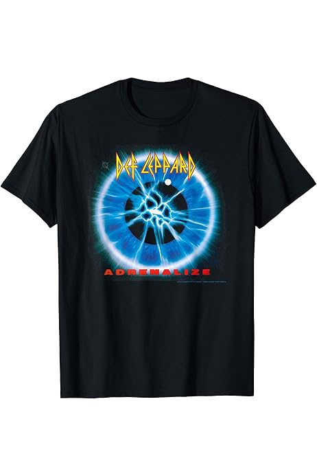Amazon | Def Leppard アドレナライズ Tシャツ | Tシャツ・カットソー 通販