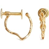 spinerosa- Non pierced earrings- dainty delicate exquisite- Clip on Dangle Earrings for Girls, Women, Unpierced Earrings for 