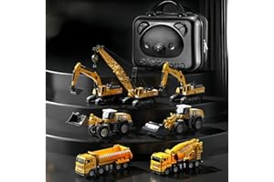 WhaloRa 建設車両 おもちゃ 車おもちゃ トラクター 作業車両 大型プレイマット ミニカー 90度旋回可 ショベルカー 知育玩具 誕生日 プレゼント 建設車両 作業車セット 建設工事 車おもちゃ 交通信号機付き 乗せて運ぶ 人気 はたらく車 工事カー 贈り物 クリスマス 誕生日のプレゼント