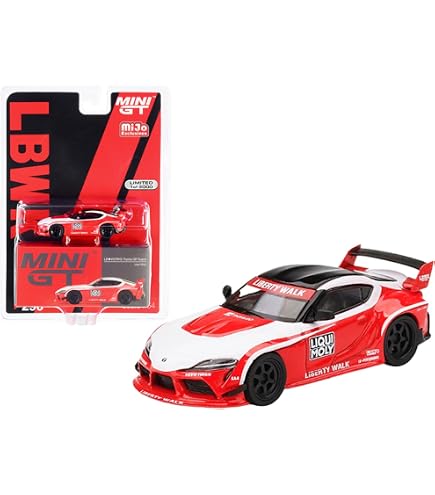 Amazon | MINI GT 1/64 Pandem GR スープラ V1.0 オレンジ (左ハンドル