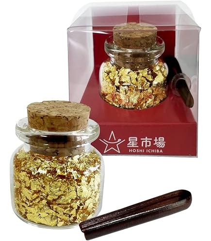 料理用金箔 K-1(きりまわし) 日動食品 0.5gビン 純金95.79% Amazon.co 