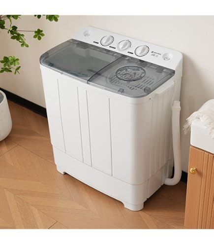 Amazon | SENTERN 二槽式洗濯機 洗濯6kg/脱水4kg コンパクト設計