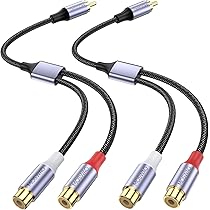 Amazon | MOSWAG RCAケーブル，RCA スプリッター， RCA ケーブル 分岐1