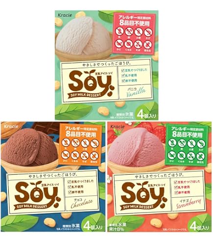 Amazon.co.jp: [アイス] クラシエ Soy バニラ 105ml×12個 : 食品・飲料