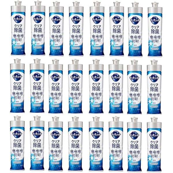 8種10個セット Amazon.co.jp: 【花王】キュキュット クリア除菌 本体