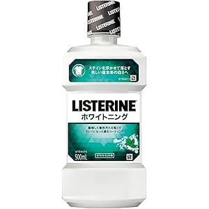 [化粧品] リステリン マウスウォッシュ ホワイトニング 500mL