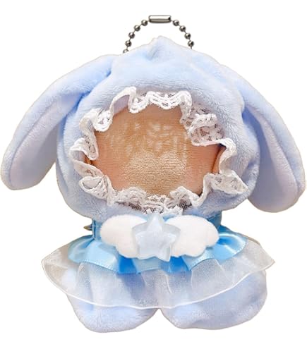 Amazon.co.jp: にじぬい 16cm ぬい服 着ぐるみ たれみみ 水色
