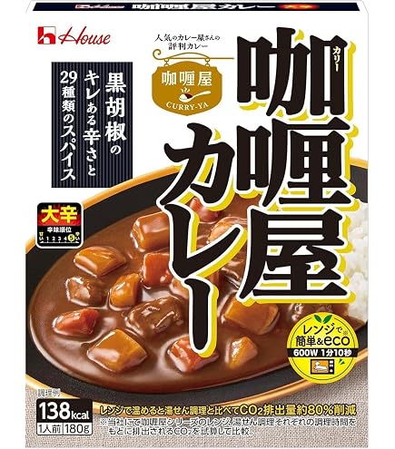 Amazon.co.jp: プロクオリティ House ハウス カレー 辛口 4袋入り ×6個