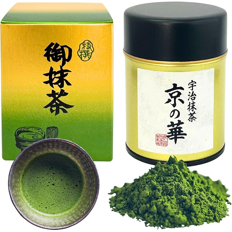 京都 一保堂茶舗 抹茶 初昔　はつむかし　国産抹茶　茶道　お茶会　未開封　4個 Amazon | 一保堂茶舗 抹茶 初昔（はつむかし）40g箱 ×40g | 一保