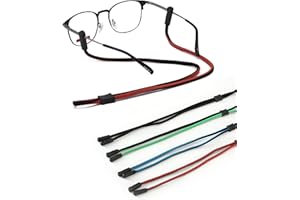 メガネバンド スポーツ メガネ ストラップ ずれ落ち防止 眼鏡バンド サングラス メガネ紐 釣り（4本入り）