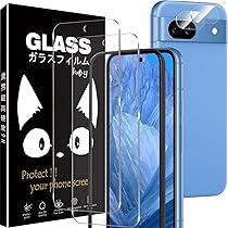 美品Google Pixel 8a 128GB新品画面保護フィルム付き Amazon | シズカウィル Google Pixel 8a 用 ガラスフィルム 強化