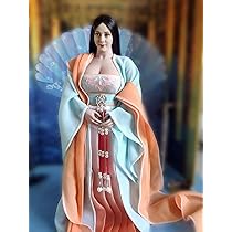 1/6ドール　フルセット　可動ボディ　本体　衣装　古代中国衣装　真紅 419StfkpjhL._AC_SY200_QL15_.jpg
