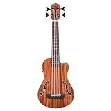 KALA カラ UBass ユーベース ウクレレベース Journeyman マホガニーボディ ラウンドワウンド弦仕様 ナチュラル UBASS-JYMNFS20_06 [UBASS-JYMN-FS 後継モデル] (ケース付属) 【国内正規品】