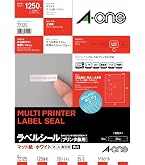 Amazon.co.jp: エーワン ラベルシール 再生紙 92面 20シート 31358