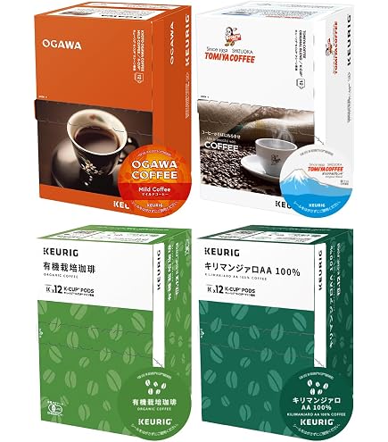 Amazon.co.jp: KEURIG キューリグ K-CUP 雪室珈琲 6箱セット 72杯(8g 