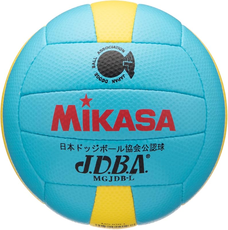 ミカサ(MIKASA) 日本ドッジボール協会 公認球 3号 軽量 (小学生用) MGJDB-L 推奨内圧0.3(kgf/㎠)