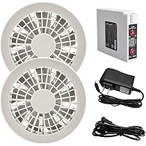 Amazon.co.jp: ファンバッテリーセット 空調ファン バッテリーセット