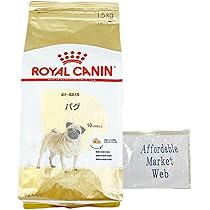 Amazon.co.jp: ロイヤルカナン パグ 犬用 1.5kg セット （成犬