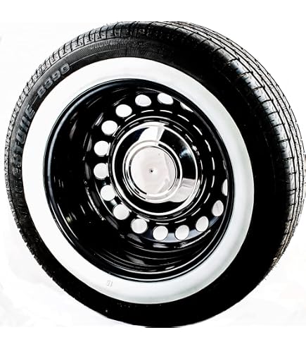 14 Inch Whitewalls 14 Inch White Wall Tire Trims - 4-Piece Portawall ...