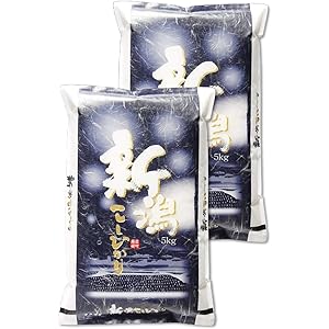 野沢農産【精米】令和元年産 新潟県産コシヒカリ (10kg(5kg×2袋))