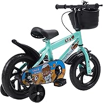 12インチ　前カゴ　補助輪　補助バー付き　幼児用自転車 たのめる便 12インチ 前カゴ 補助輪 補助バー付き 幼児用自転車 たのめる便