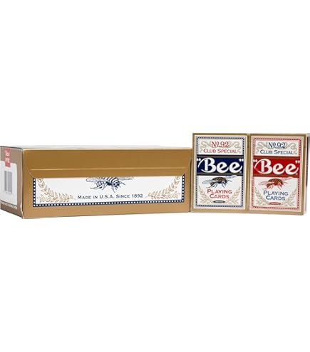 Amazon.co.jp: Bee No. 92 Diamond Back Club Special Red/Blue Decks