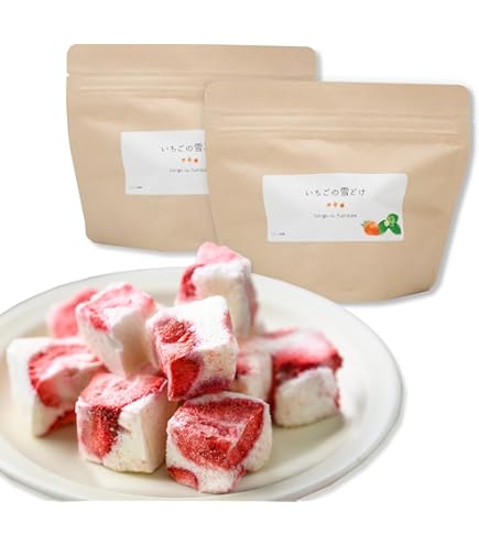 Amazon | 【JINTOK】イチゴハートチョコマシュマロ50g(7個入り)X2袋