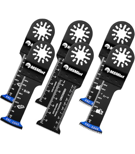 Amazon.co.jp: マルチツール 替刃 互換品 8枚 セット BIM バイメタル