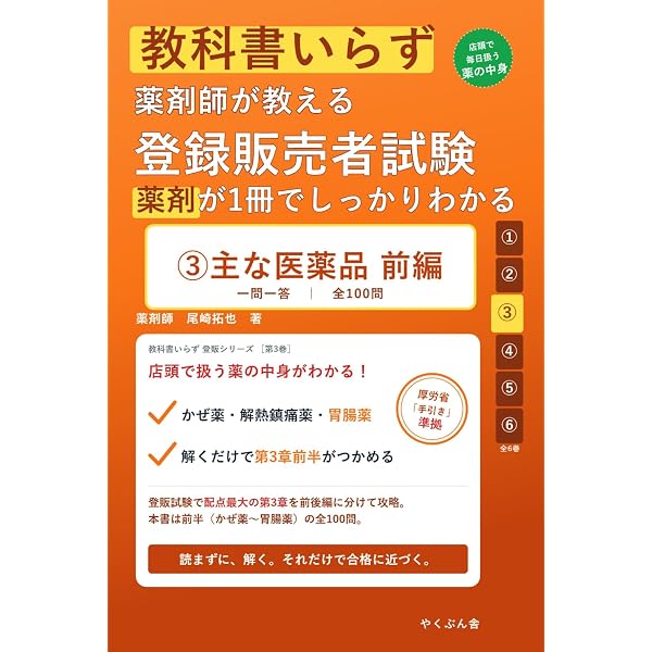 教科書いらず 薬剤師が教える 登録販売者試験 ②人体の働きと医薬品